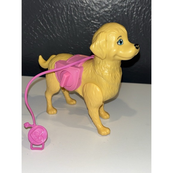 Mattel Other - Barbie Doll Pet Puppy Dog Taffy Potty Training Golden Retriever Figure Toy